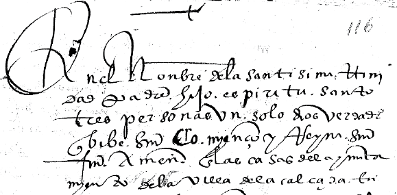 Respuesta al interrogatorio de 1575 por parte del Ayuntamiento de Calzada.