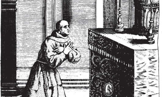 El Venerable y penitente Siervo de DIOS Fr. JOrde de la Calzada,lego Religioso de los descalzos de nuestro Seráphico Padre San Francisco,